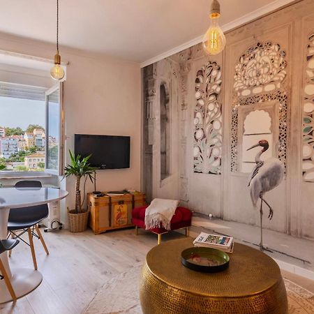 Sunny Design Apt In Praca Das Flores By Lovelystay Lisboa المظهر الخارجي الصورة